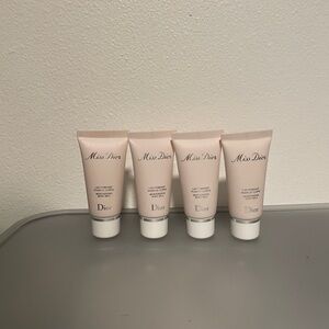 Miss Dior Moisturizing Body Milk 20ml/0.67 Fl.oz Lot Of 4